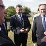30.09.2016 Wiceminister energii Grzegorz Tobiszowski przyjechał do Piaseczna / Jarosław Kubalski / Radio Kielce