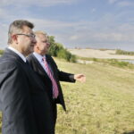 30.09.2016 Wiceminister energii Grzegorz Tobiszowski przyjechał do Piaseczna / Jarosław Kubalski / Radio Kielce