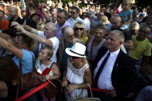 Prezydent RP Andrzej Duda z wizytą w Pińczowie (9 września 2016 r.) / Jarosław Kubalski / Radio Kielce