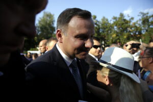 Prezydent RP Andrzej Duda z wizytą w Pińczowie (9 września 2016 r.) / Jarosław Kubalski / Radio Kielce