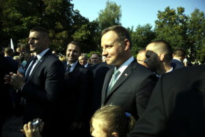 Prezydent RP Andrzej Duda z wizytą w Pińczowie (9 września 2016 r.) / Jarosław Kubalski / Radio Kielce