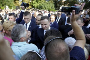 Prezydent RP Andrzej Duda z wizytą w Pińczowie (9 września 2016 r.) / Jarosław Kubalski / Radio Kielce