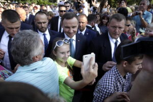 Prezydent RP Andrzej Duda z wizytą w Pińczowie (9 września 2016 r.) / Jarosław Kubalski / Radio Kielce