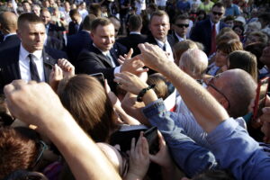 Prezydent RP Andrzej Duda z wizytą w Pińczowie (9 września 2016 r.) / Jarosław Kubalski / Radio Kielce