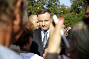 Prezydent RP Andrzej Duda z wizytą w Pińczowie (9 września 2016 r.) / Jarosław Kubalski / Radio Kielce