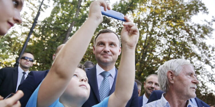 Prezydent RP Andrzej Duda z wizytą w Pińczowie (9 września 2016 r.) / Jarosław Kubalski / Radio Kielce