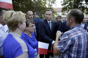 Prezydent RP Andrzej Duda z wizytą w Pińczowie (9 września 2016 r.) / Jarosław Kubalski / Radio Kielce