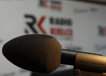 Mikrofon Radio Kielce / Stanisław Blinstrub / Radio Kielce