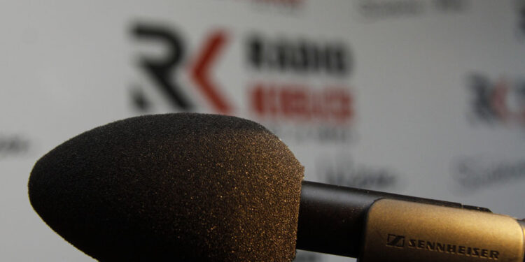Mikrofon Radio Kielce / Stanisław Blinstrub / Radio Kielce
