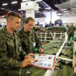 5.9.2016 Kielce. Ostatnie przygotowania przed rozpoczynającymi się we wtorek targami MSPO. / Wojciech Habdas / Radio Kielce