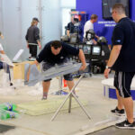 5.9.2016 Kielce. Ostatnie przygotowania przed rozpoczynającymi się we wtorek targami MSPO. / Wojciech Habdas / Radio Kielce