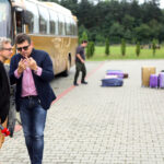 5.9.2016 Kielce. NOMADA to ósmy projekt artystyczny Fundacji „Nowa Przestrzeń Sztuki”. Wokół DOMU MODLITWY – żydowskiej bożnicy z początku XX wieku przeniesionej na Pakosz, przez cztery kolejne dni tworzył będzie rzeźbiarz i performer Paweł Althamer, oraz zaproszeni przez niego artyści. / Wojciech Habdas / Radio Kielce