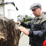 5.9.2016 Kielce. NOMADA to ósmy projekt artystyczny Fundacji „Nowa Przestrzeń Sztuki”. Wokół DOMU MODLITWY – żydowskiej bożnicy z początku XX wieku przeniesionej na Pakosz, przez cztery kolejne dni tworzył będzie rzeźbiarz i performer Paweł Althamer, oraz zaproszeni przez niego artyści. / Wojciech Habdas / Radio Kielce