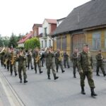 10.09.2016. Pogrzeb żołnierzy wyklętych Józefa Figarskiego ps. "Śmiały" i Czesława Spadło ps. "Mały" w Wąchocku / Wojciech Habdas / Radio Kielce