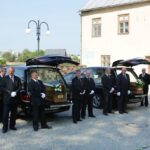 10.09.2016. Pogrzeb żołnierzy wyklętych Józefa Figarskiego ps. "Śmiały" i Czesława Spadło ps. "Mały" w Wąchocku / Wojciech Habdas / Radio Kielce