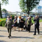 10.09.2016. Pogrzeb żołnierzy wyklętych Józefa Figarskiego ps. "Śmiały" i Czesława Spadło ps. "Mały" w Wąchocku / Wojciech Habdas / Radio Kielce