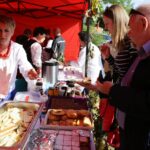 25.09.2016.  Święto odpustowe w Dębnie, połączone z tradycyjnym pieczeniem ziemniaków / Wojciech Habdas / Radio Kielce