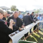 25.09.2016.  Święto odpustowe w Dębnie, połączone z tradycyjnym pieczeniem ziemniaków / Wojciech Habdas / Radio Kielce