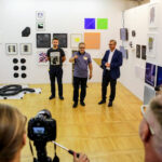 10.9.2016 Kielce. II Międzynarodowa Konferencja Naukowo-Artystyczna „Grid”. Wystawa Światło i przestrzeń w Instytucie Sztuk Pięknych w Kielcach / Wojciech Habdas / Radio Kielce