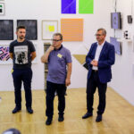 10.9.2016 Kielce. II Międzynarodowa Konferencja Naukowo-Artystyczna „Grid”. Wystawa Światło i przestrzeń w Instytucie Sztuk Pięknych w Kielcach / Wojciech Habdas / Radio Kielce