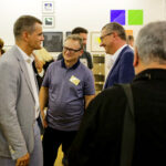 10.9.2016 Kielce. II Międzynarodowa Konferencja Naukowo-Artystyczna „Grid”. Wystawa Światło i przestrzeń w Instytucie Sztuk Pięknych w Kielcach / Wojciech Habdas / Radio Kielce