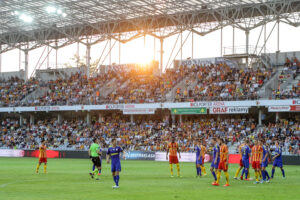 10.9.2016 Kielce. Mecz Korona Kielce – Arka Gdynia / Wojciech Habdas / Radio Kielce