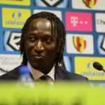 25.09.2016. Konferencja w sprawie sprzedaży Korony Kielce. Inwestor z Senegalu / Wojciech Habdas / Radio Kielce