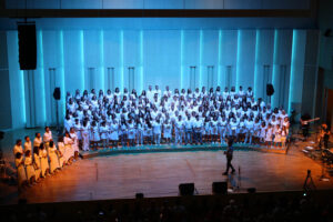 11.9.2016 Kielce. IV Świętokrzyskie Warsztaty Gospel - koncert finałowy. / Wojciech Habdas / Radio Kielce