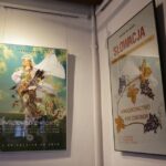 13.09.2016. Otwarcie wystawy plakatów ze zbiorów Muzeum Wsi Kieleckiej w Dworku Lasszczyków / Wojciech Habdas / Radio Kielce