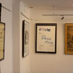 13.09.2016. Otwarcie wystawy plakatów ze zbiorów Muzeum Wsi Kieleckiej w Dworku Lasszczyków / Wojciech Habdas / Radio Kielce