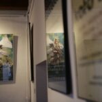 13.09.2016. Otwarcie wystawy plakatów ze zbiorów Muzeum Wsi Kieleckiej w Dworku Lasszczyków / Wojciech Habdas / Radio Kielce