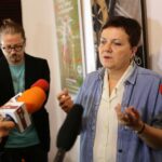 13.09.2016. Otwarcie wystawy plakatów ze zbiorów Muzeum Wsi Kieleckiej w Dworku Lasszczyków / Wojciech Habdas / Radio Kielce