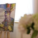 13.09.2016. Otwarcie wystawy plakatów ze zbiorów Muzeum Wsi Kieleckiej w Dworku Lasszczyków / Wojciech Habdas / Radio Kielce