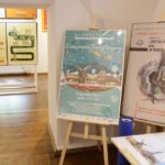 13.09.2016. Otwarcie wystawy plakatów ze zbiorów Muzeum Wsi Kieleckiej w Dworku Lasszczyków / Wojciech Habdas / Radio Kielce