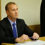 19.09.2016. Rozprawa odwoławcza w sprawie wójta Górna Przemysława Łysaka w Wojewódzkim Sądzie Administracyjnym w Kielcach / Wojciech Habdas / Radio Kielce