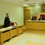 19.09.2016. Rozprawa odwoławcza w sprawie wójta Górna Przemysława Łysaka w Wojewódzkim Sądzie Administracyjnym w Kielcach / Wojciech Habdas / Radio Kielce