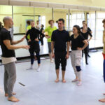 19.9.2016 Kielce. Przygotowania do nowej premiery Kieleckiego Teatru Tańca. / Wojciech Habdas / Radio Kielce