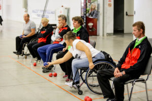 23.9.2016 Kielce. Mistrzostwa Polski Boccia Niepelnosprawnych. / Wojciech Habdas / Radio Kielce