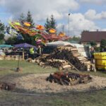 25.09.2016.  Święto odpustowe w Dębnie, połączone z tradycyjnym pieczeniem ziemniaków / Wojciech Habdas / Radio Kielce