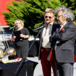 27.9.2016 Kielce. Gruntownie odnowiona Kolumna Czasu umieszczona została na dziedzińcu Targów Kielce. / Wojciech Habdas / Radio Kielce