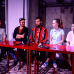 28.9.2016 Kielce. Konferencja prasowa przed premierą spektaklu "Kieł". / Wojciech Habdas / Radio Kielce