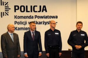 Nowi szefowie skarżyskiej policji / Świętokrzyska Policja