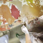 Drukowany obrus w Instytucie Designu (1 października 2016). / Jarosław Kubalski / Radio Kielce