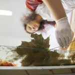 Drukowany obrus w Instytucie Designu (1 października 2016). / Jarosław Kubalski / Radio Kielce