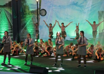 43. Międzynarodowy Harcerski Festiwal Kultury Młodzieży Szkolnej Wiatraczek (10 lipca 2016 r) / Wojciech Habdas / Radio Kielce