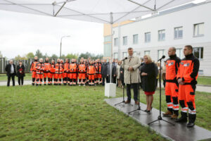 Staszów. Wizyta Beaty Kempy (13 października 2016 r.) / Wojciech Habdas / Radio Kielce