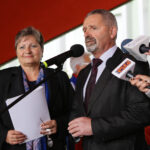 Nauczycielski protest przed Urzędem Wojewódzkim (10 października 2016 r.) / Wojciech Habdas / Radio Kielce