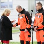 Staszów. Wizyta Beaty Kempy (13 października 2016 r.) / Wojciech Habdas / Radio Kielce