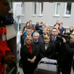 Staszów. Wizyta Beaty Kempy (13 października 2016 r.) / Wojciech Habdas / Radio Kielce