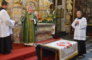 Uroczyste przekazanie sztandaru Sandomierza (8 października 2016 r.) / Grażyna Szlęzak-Wójcik / Radio Kielce